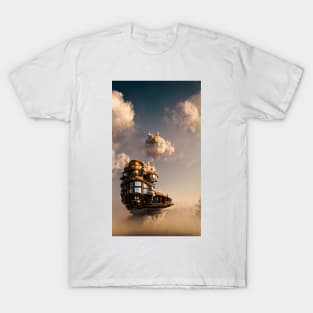 Steampunk Floating Island T-Shirt